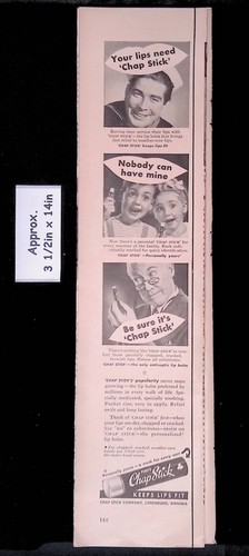 1951 fleet chap - chap, balm