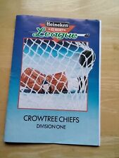 1985/86 SUNDERLAND CROWTREE