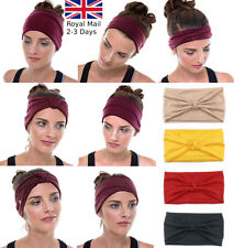 New Wide Women Sport Yoga Headband Stretch Hairband Elastic Head Wrap Turban 