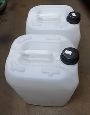 2 x 25L PLASTIC WATER