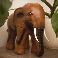 Large elephant garden ornament - large,