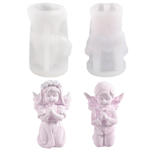 Prayer angel silicone mold - prayer,