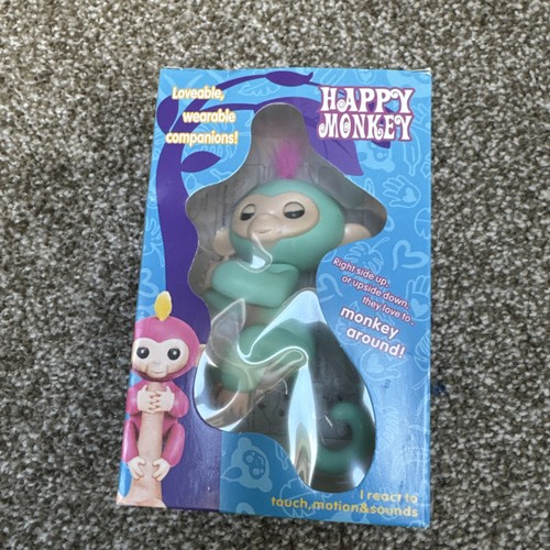 Happy monkey fingerlings - happy,