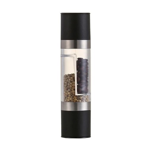 2in1 salt pepper grinder set - salt,