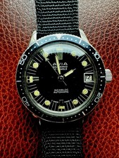 Vintage Avia Marino Submariner Automatic Skin Diver Watch