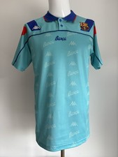 FC Barcelona Kappa 1992-1995 Green Red Blue Away Football Shirt Jersey Large