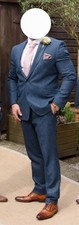 Torre moon shetland blue Tweed
