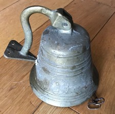 WALL MOUNTED BRASS BELL 110mm