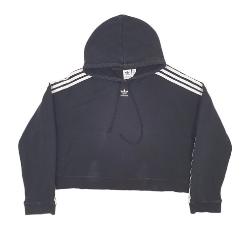 Adidas crop top hoodie cotton - top,