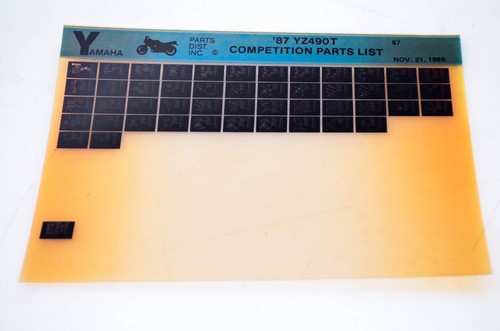 Oem yamaha yz490t - oem,