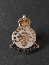 Forces Veteran pin badge with