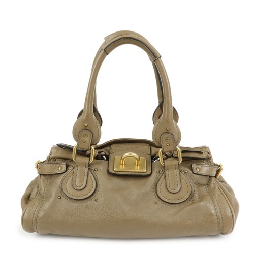Chloe paddington leather hand - leather,