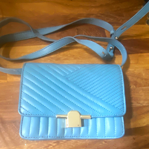 Massimo dutti blue quilted - massimo,