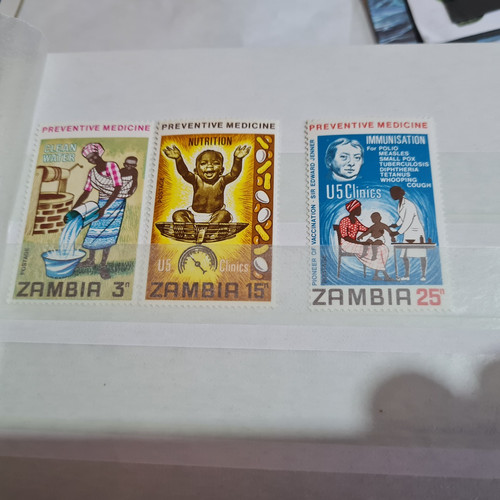 Zambia 1970 152 154 - zambia, 152-154