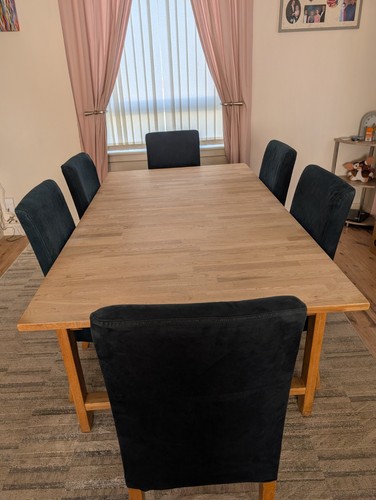 Large extendable ikea - extendable, dining