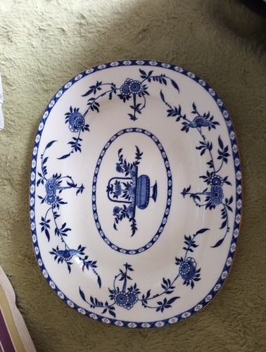 Minton antique delft blue - antique,