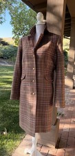 Joules Wool Tweed Trench Coat