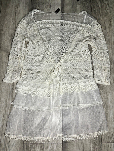 Zanzea white crochet lace - zanzea,
