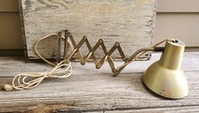 Vtg 50s Scissor Wall Lamp