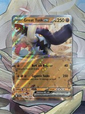 Great Tusk ex - 123/198 - Scarlet & Voilet (SV1en)  - Double Rare - Pack Fresh