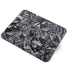 Mouse Mat Pad - BW - Old