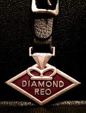 Diamond Reo Trucks Trademark Logo Watch Fob White Motor Corp American Michigan