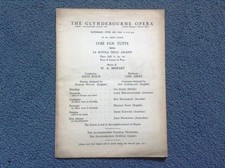 Vintage GLYNDEBOURNE OPERA