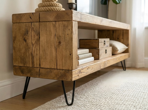 Solid wood chunky - solid,