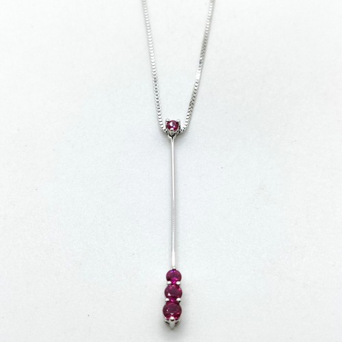 Damiani necklace ruby white - damiani,