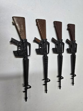 Vintage Action Man SLR Rifle X 4 Palitoy Hasbro