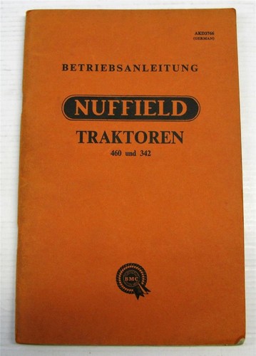 Nuffield traktoren 460 342 - traktoren, +