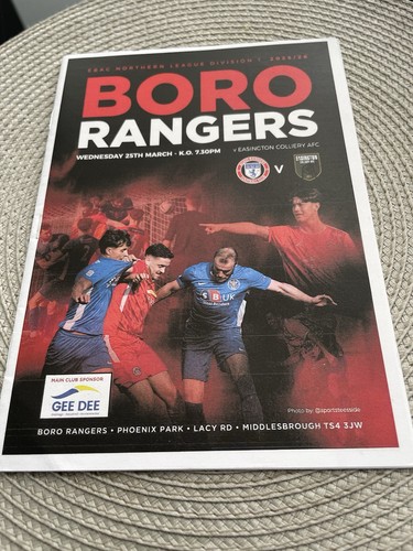 Boro rangers easington - boro,