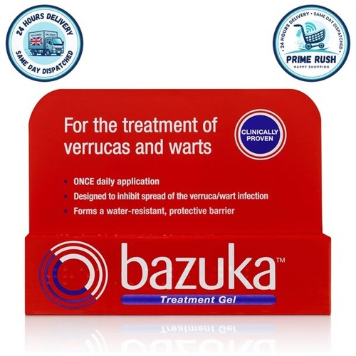 Bazuka wart remover - wart, gel