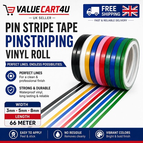Pin stripe tape pinstripe - pinstripe, roll
