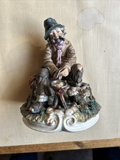 LARGE CAPODIMONTE PORCELAIN