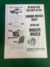 SPECIAL EQUIPMENT CAPRI 170 BHP 3 L V6 & MINILITE WHEELS 1970 ADVERT A4 FILE 51