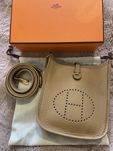 Hermes evelyne tpm chai gold - chai,