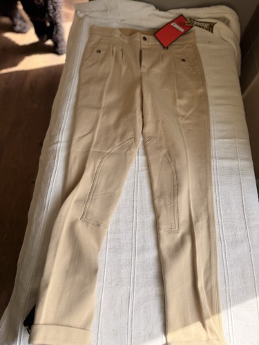 Loveson boys beige jodhpurs - beige,