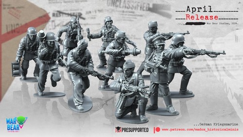 28mm ww2 kriegsmarine - 28mm,