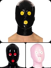 Latex Rubber Funny Hood Eyes