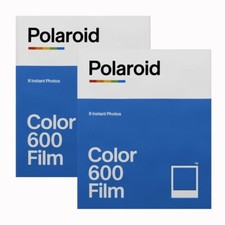 Polaroid 600 Colour Instant Film TWIN or TWO PACKS - production date 09/25