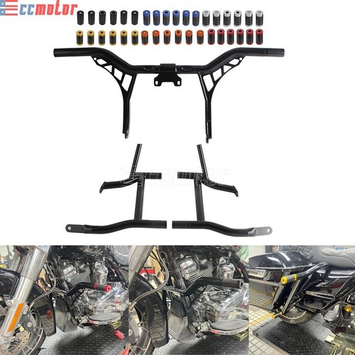 Highway crash bar saddlebag - bar,