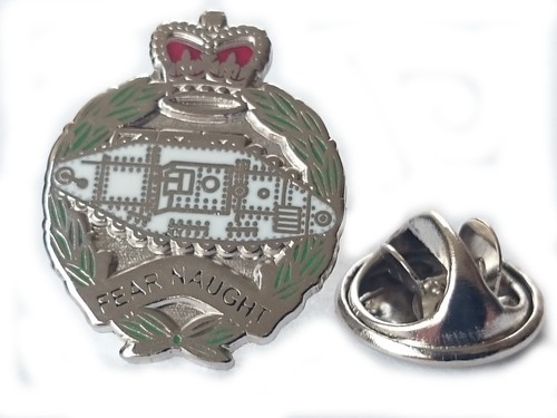 Royal tank regiment lapel - tank, pin