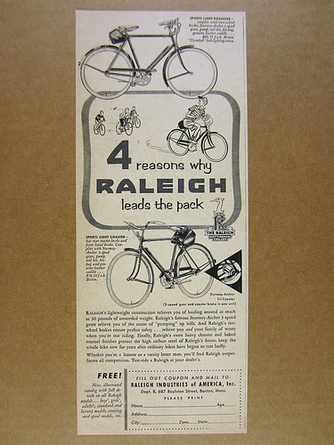 1956 raleigh sports light - 1956,
