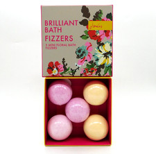 Joules Brilliant Bath Fizzers 5 x Mini Floral Bath Brand New