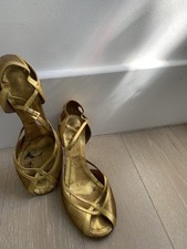 Vintage DKNY Gold Leather