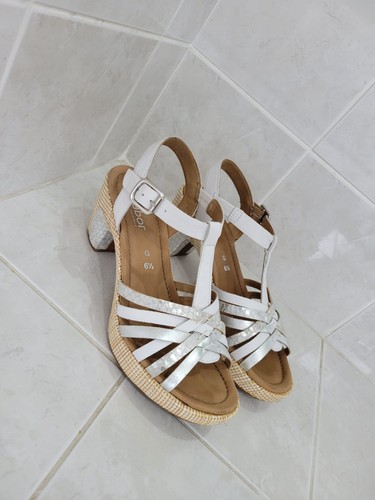 Gabor comfort white - white, silver
