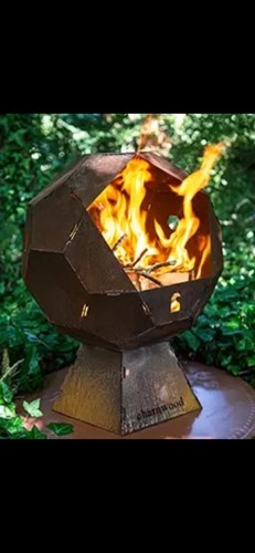Charnwood fireball fire - fireball, pit