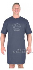 Big Mens BTS Hush Nightshirt Cotton M L XL 2XL 3XL 4XL 5XL 6XL 7XL 8XL