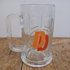 Double Diamond DD Collectable Breweriana Half Pint Beer Glass Tankard 